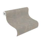 York Purser Copper Abstract Wallpaper