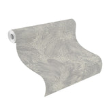 York Purser Grey Abstract Wallpaper