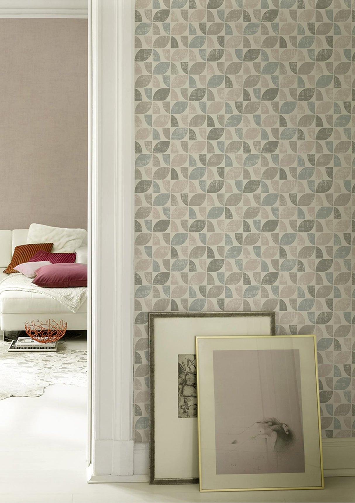 York Dorwin Multicolor Geometric Wallpaper