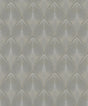 York Tirsuli Grey Ogee Wallpaper