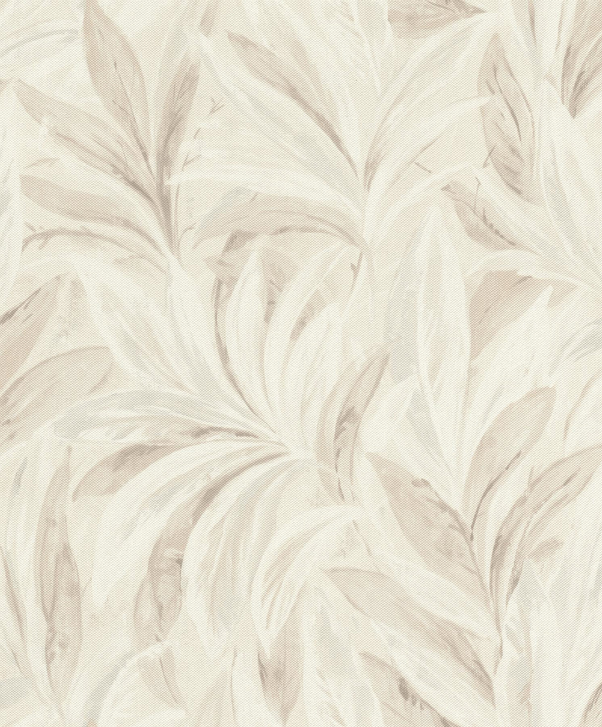 York Rennie Ivory Leaves Wallpaper
