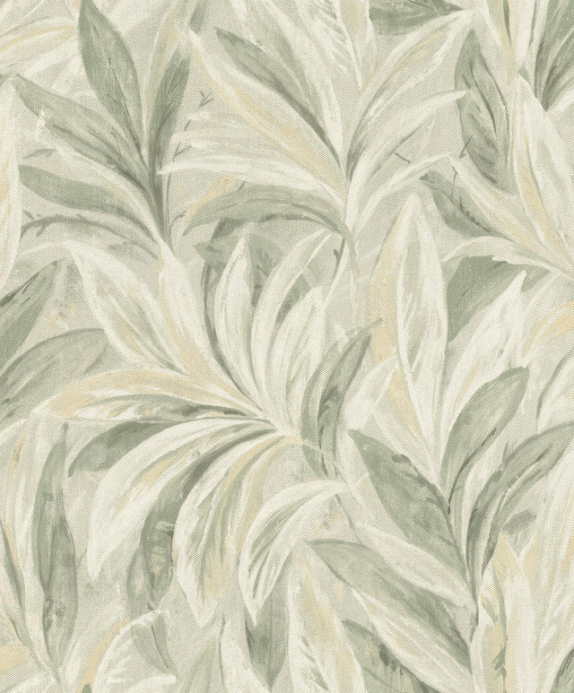 York Rennie Moss Leaves Wallpaper