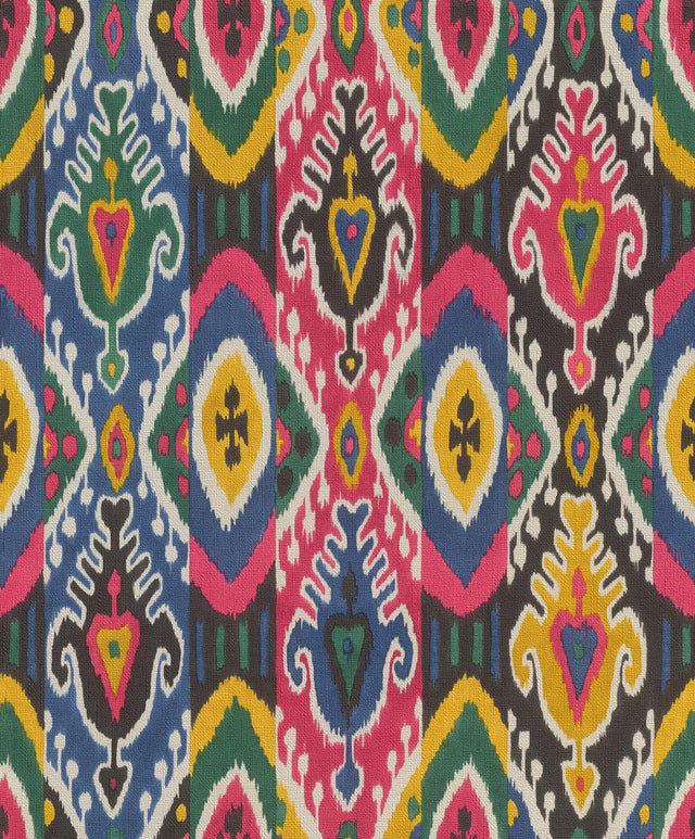 York Villon Multicolor Ikat Wallpaper