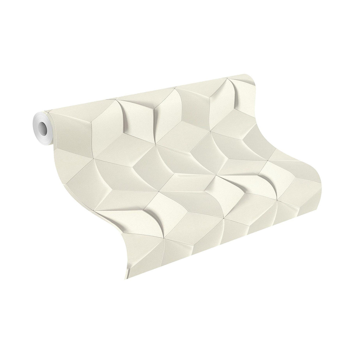 York Catteau Off-White Cube Wallpaper