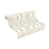 York Catteau Off-White Cube Wallpaper