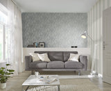 York Wiwen Grey Tree Wallpaper