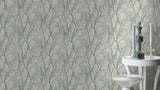 York Wiwen Grey Tree Wallpaper