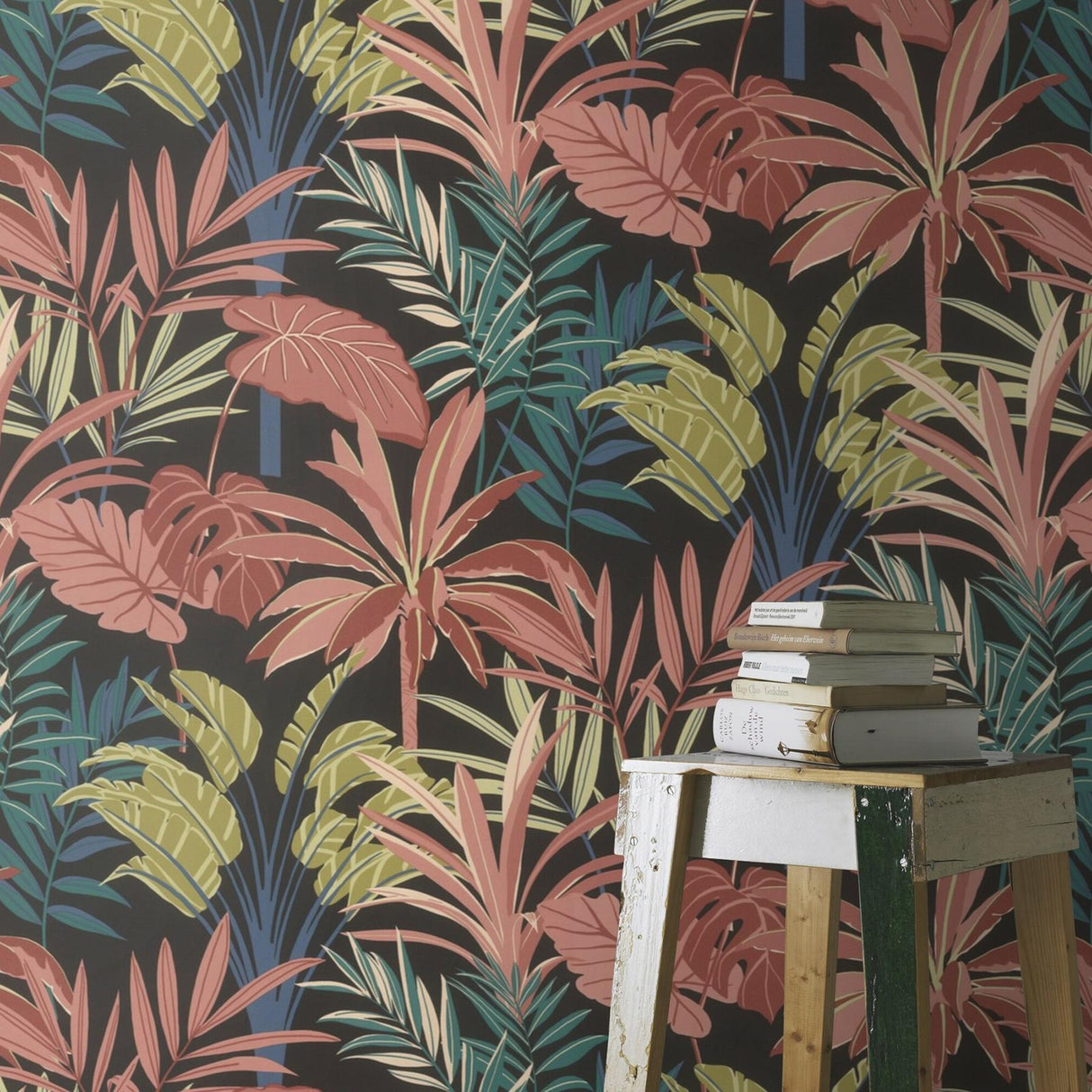 York Rudyard Pink Tropical Flora Wallpaper