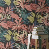 York Rudyard Pink Tropical Flora Wallpaper