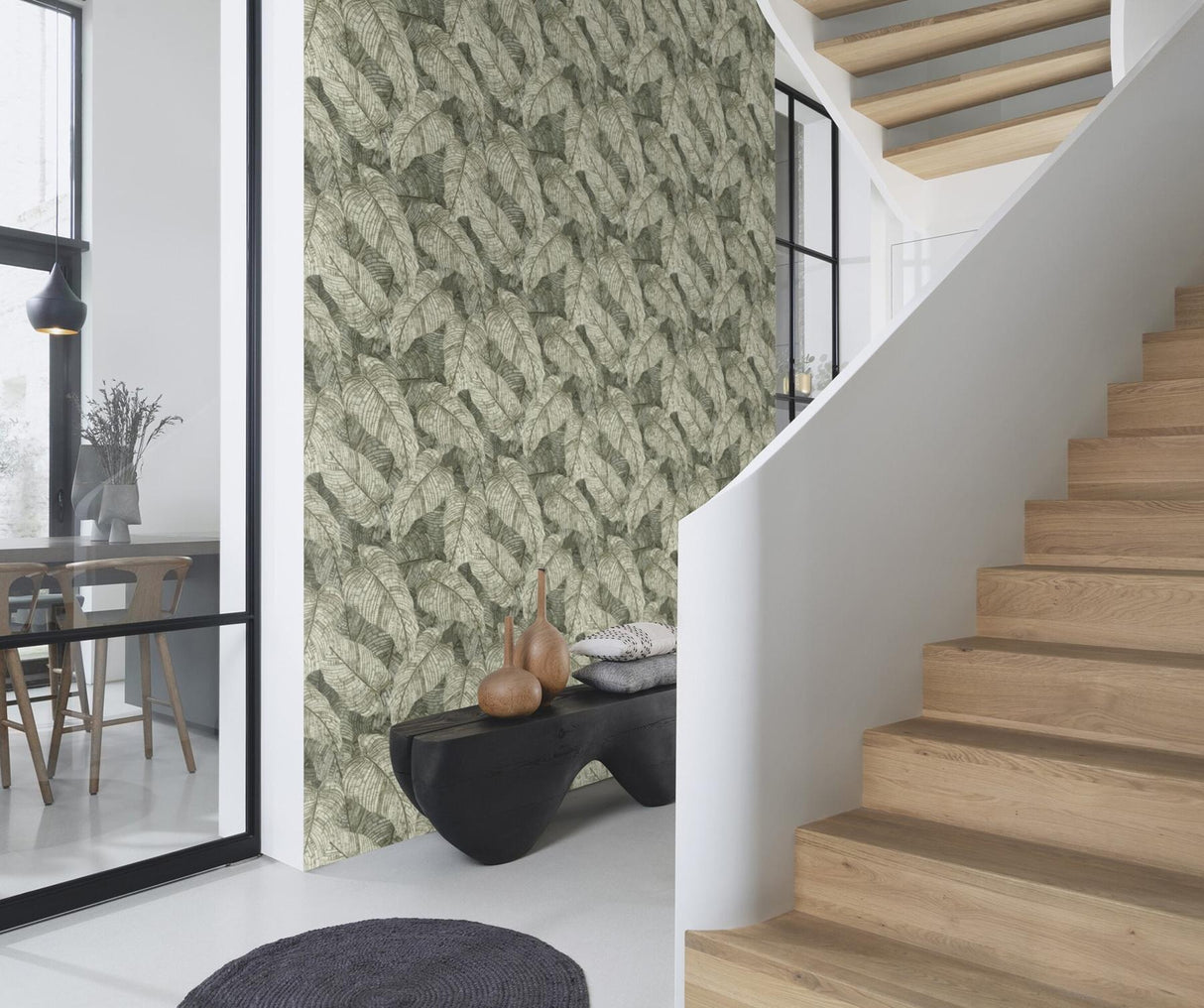 York Galner Moss Leaves Wallpaper