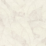 York Galner Ivory Leaves Wallpaper
