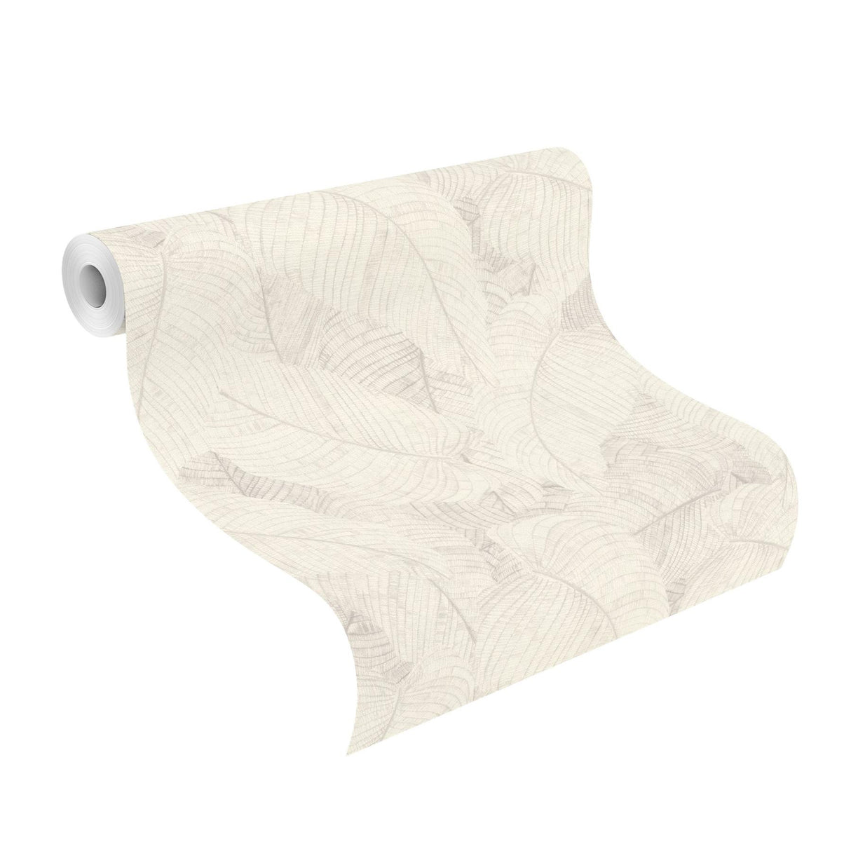 York Galner Ivory Leaves Wallpaper
