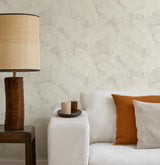 York Galner Ivory Leaves Wallpaper