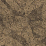 York Galner Copper Leaves Wallpaper