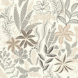York Alani Neutral Tropical Wallpaper