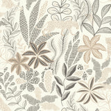York Alani Neutral Tropical Wallpaper