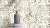 York Alani Neutral Tropical Wallpaper