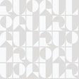 York RuDeco Ghost Grey Peel & Stick Wallpaper