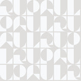 York RuDeco Ghost Grey Peel & Stick Wallpaper