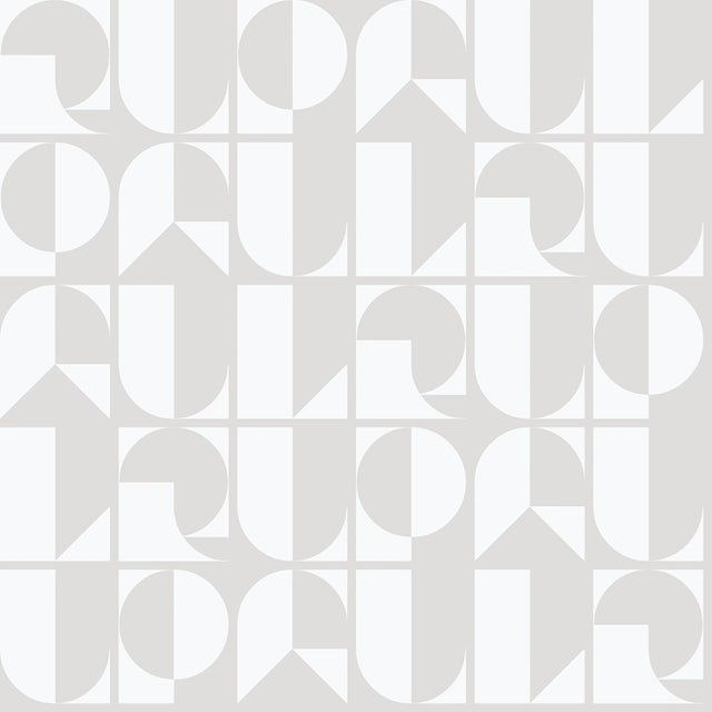 York RuDeco Ghost Grey Peel & Stick Wallpaper