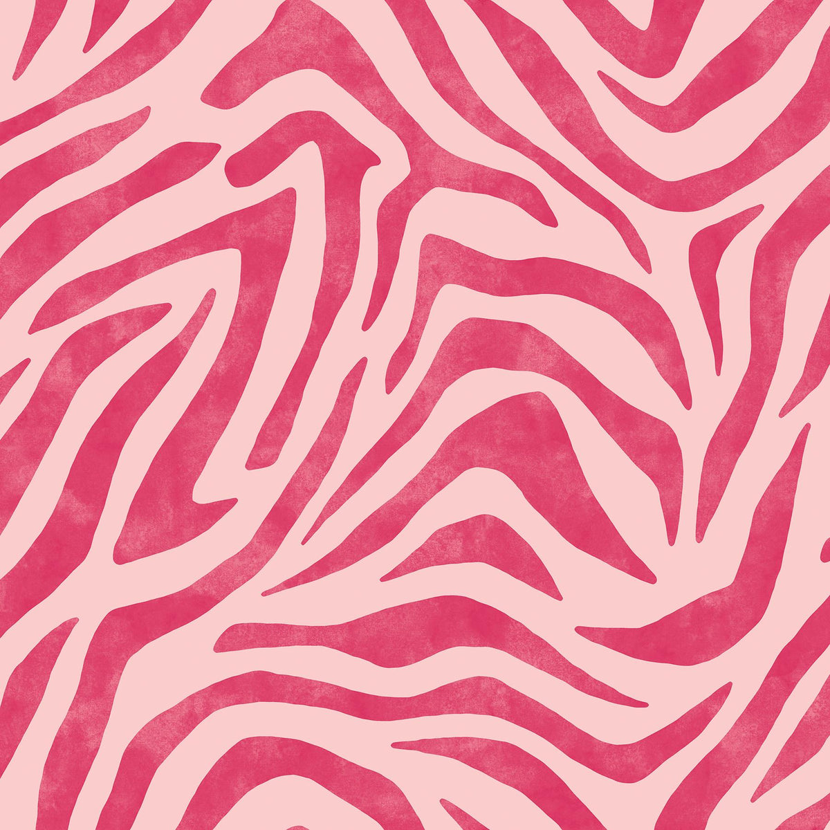 York RuZebra Pink & Red Peel & Stick Wallpaper