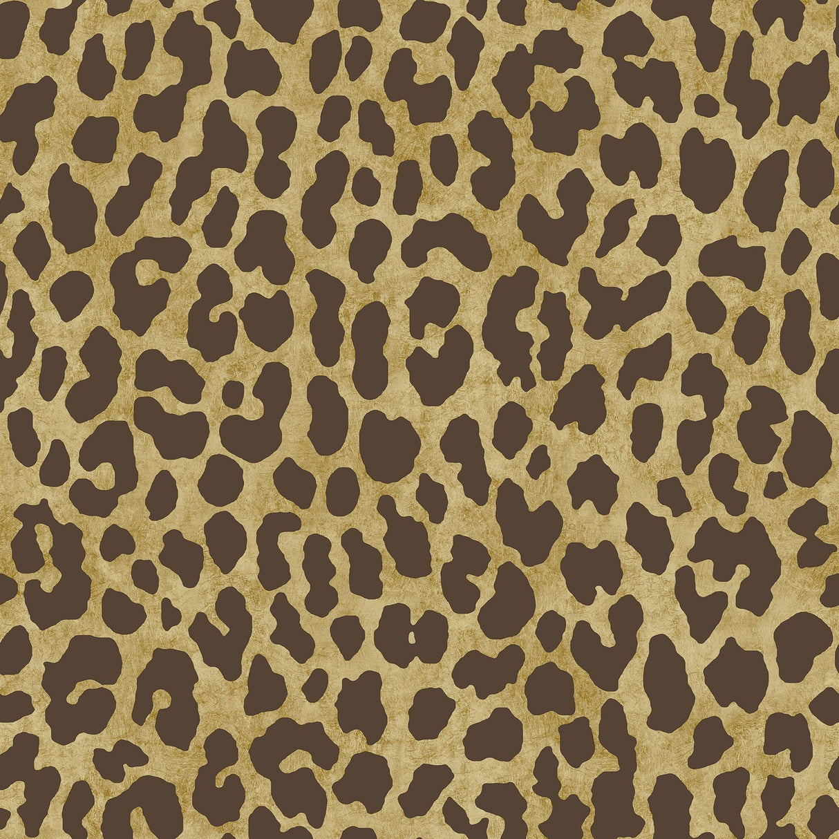 York RuLeopard Brown Peel & Stick Wallpaper