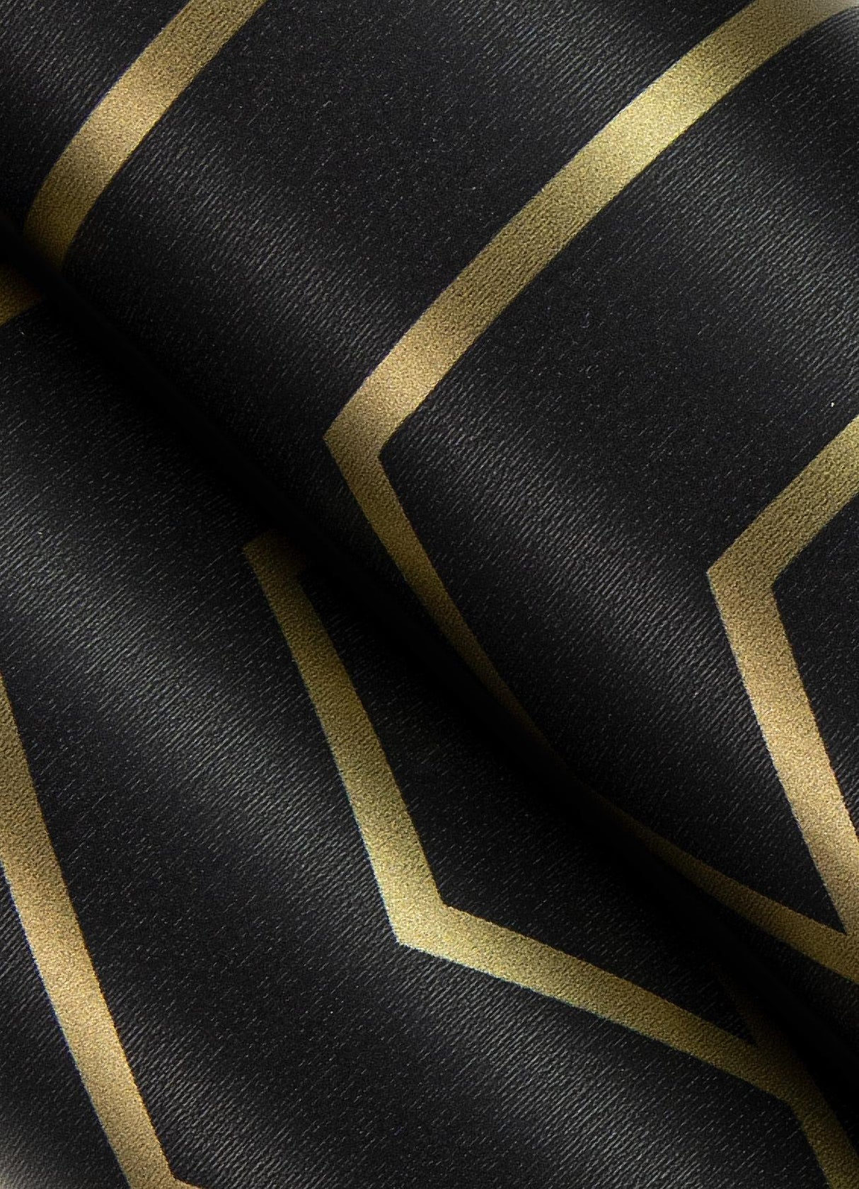 York Black Ramsey Peel & Stick Wallpaper