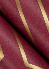 York Burgundy Ramsey Peel & Stick Wallpaper