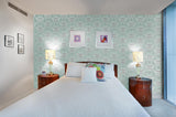 York Kristofer Mint Botanical Wallpaper