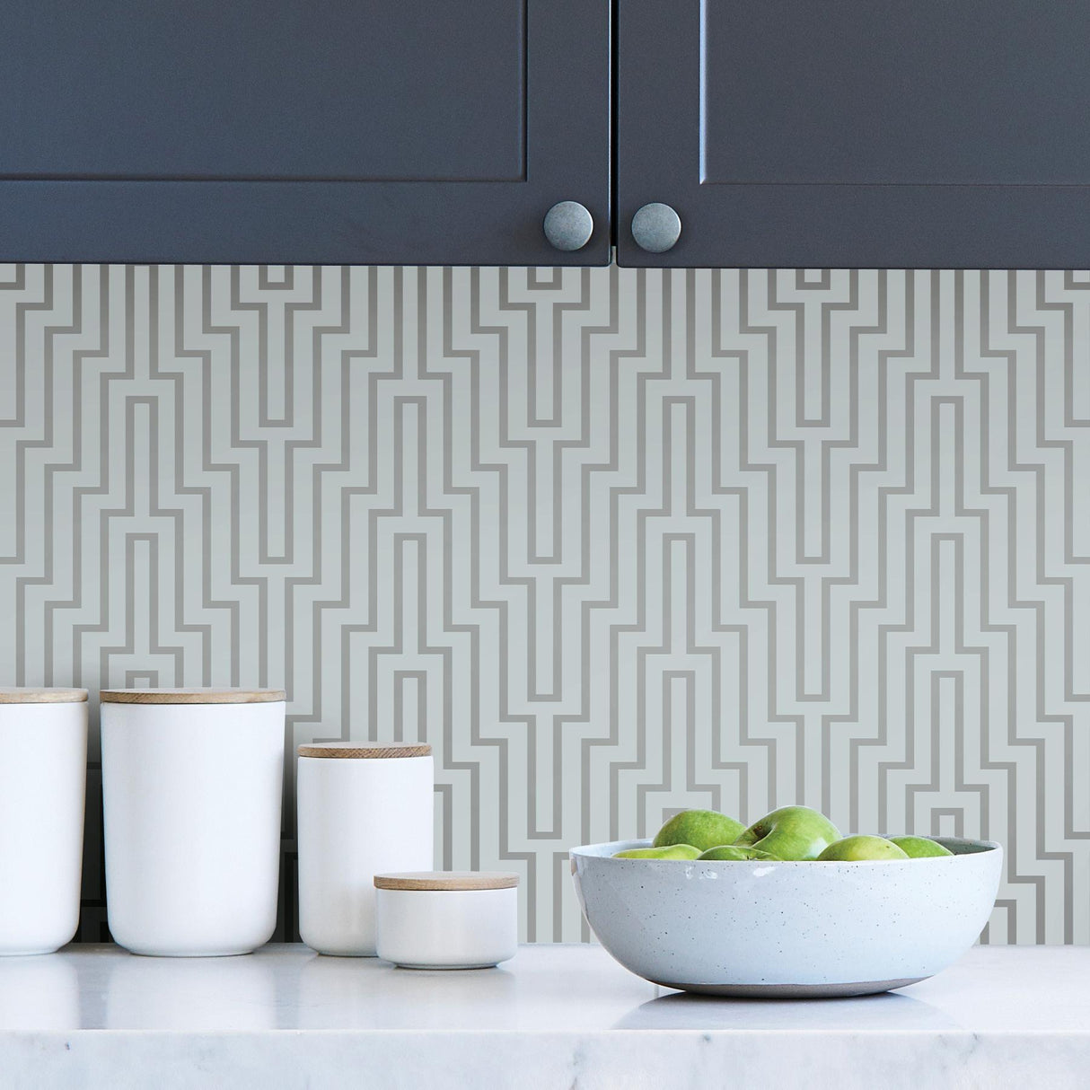 York Sky Blue Crystalline Self Adhesive Wallpaper