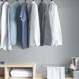 York Sky Blue Crystalline Self Adhesive Wallpaper