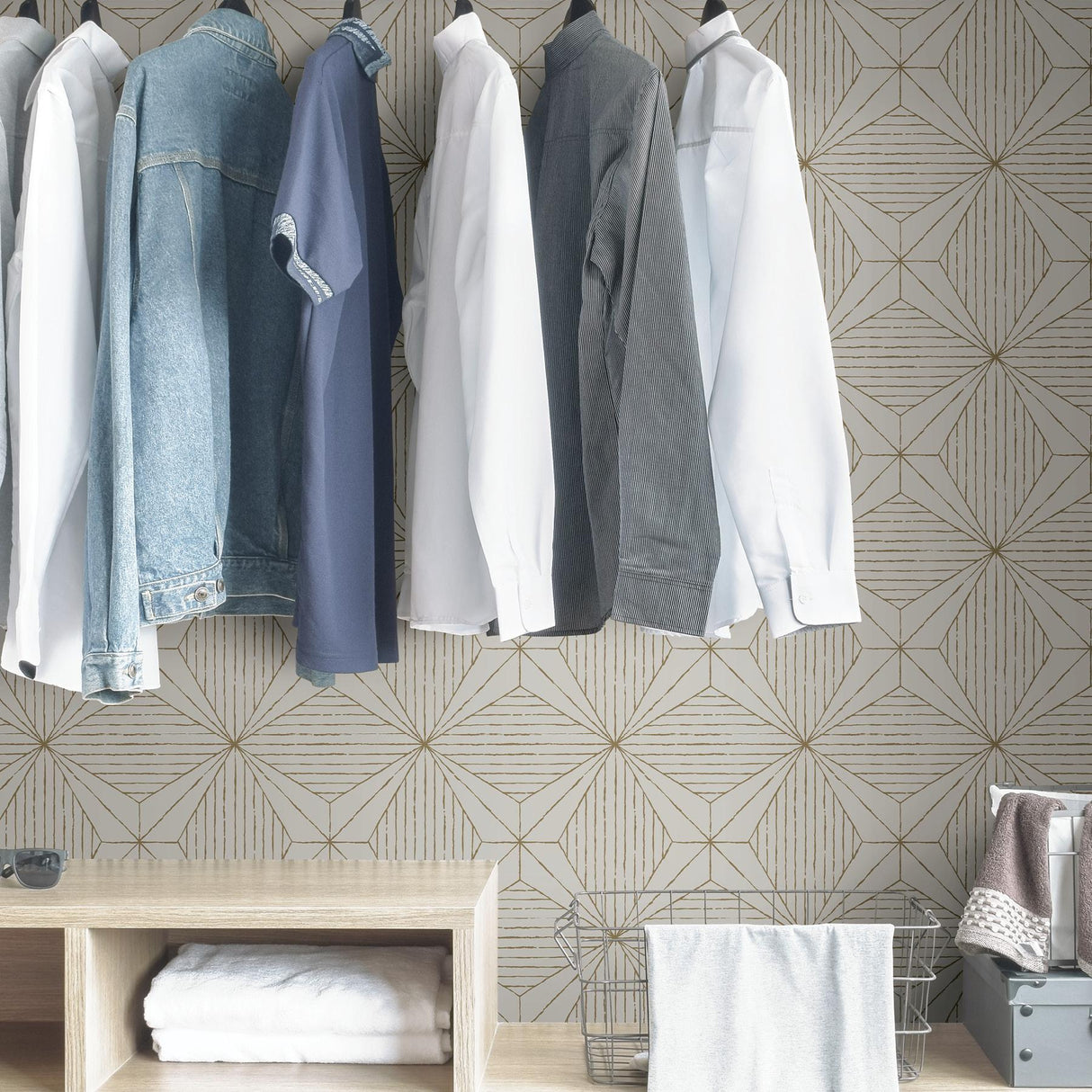 York Gold Aurum Self Adhesive Wallpaper