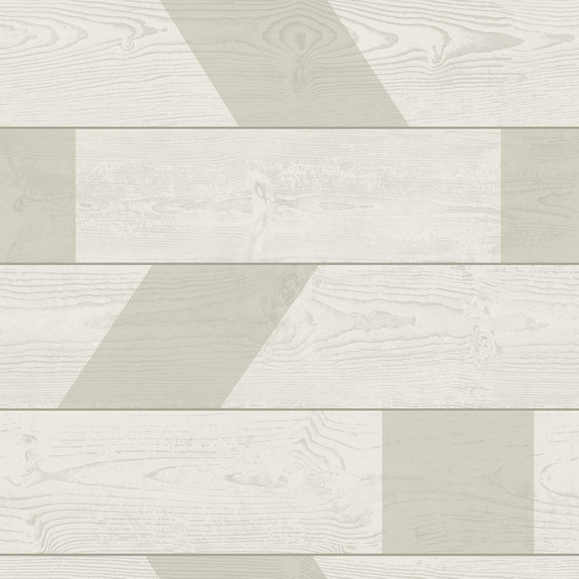 York Natural Graphic Shiplap Self Adhesive Wallpaper