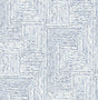 York Blue Ink Peel & Stick Wallpaper