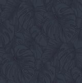 York Indigo Borneo Peel & Stick Wallpaper