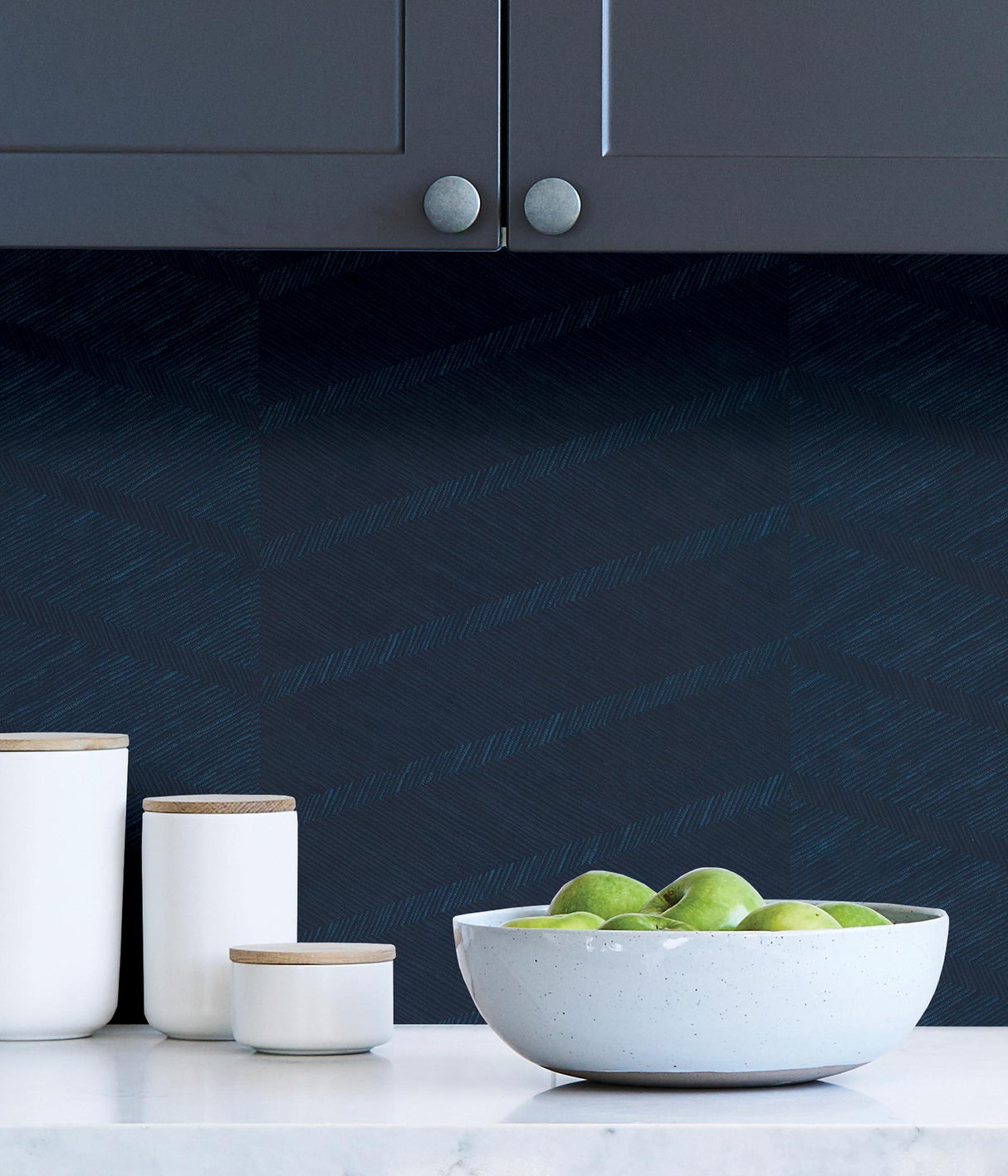 York Indigo Wayward Peel & Stick Wallpaper
