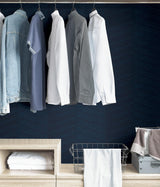 York Indigo Wayward Peel & Stick Wallpaper