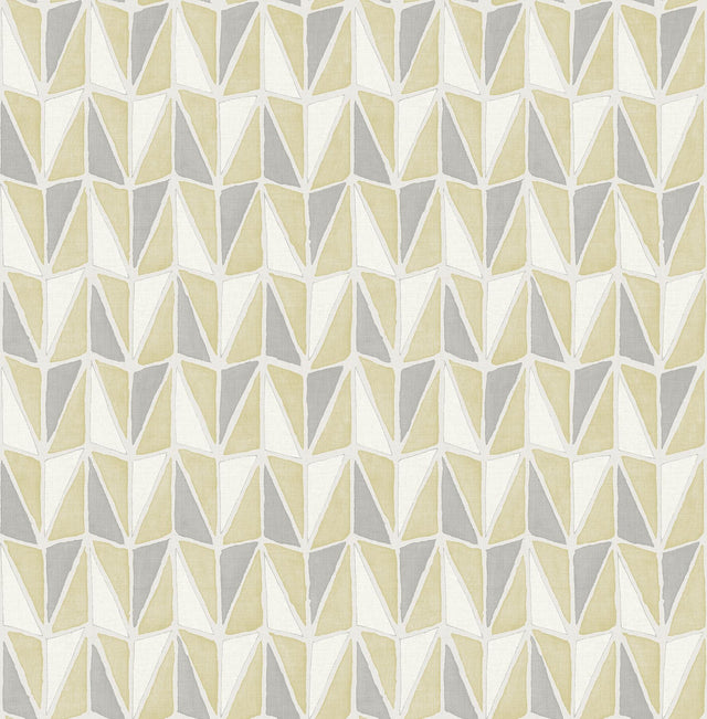 York Yellow Falkirk Peel & Stick Wallpaper