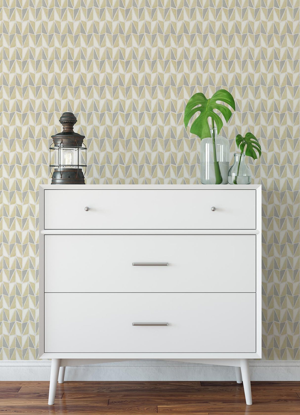 York Yellow Falkirk Peel & Stick Wallpaper
