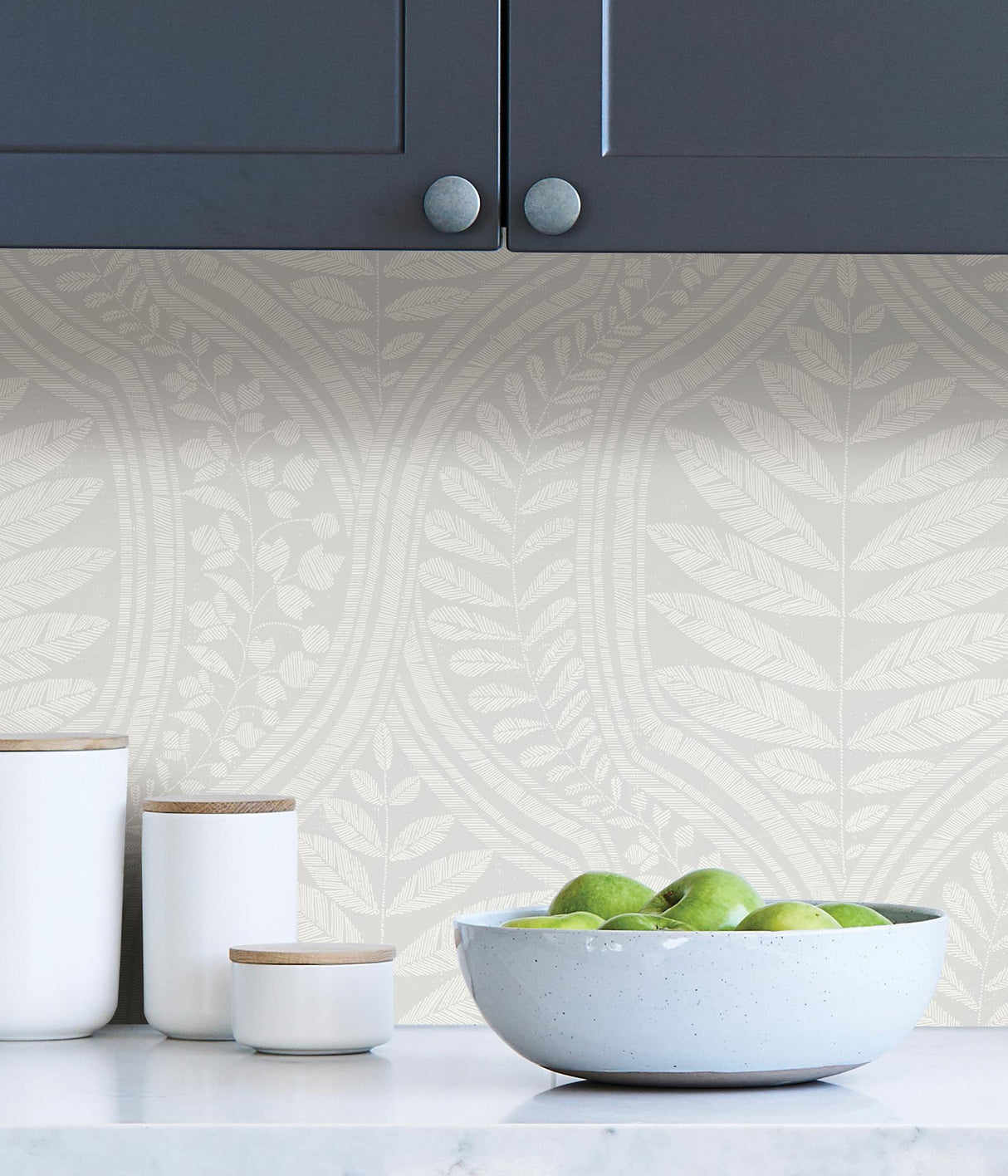 York Green Foliate Peel & Stick Wallpaper