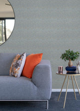 York Grey Blue Alden Peel & Stick Wallpaper