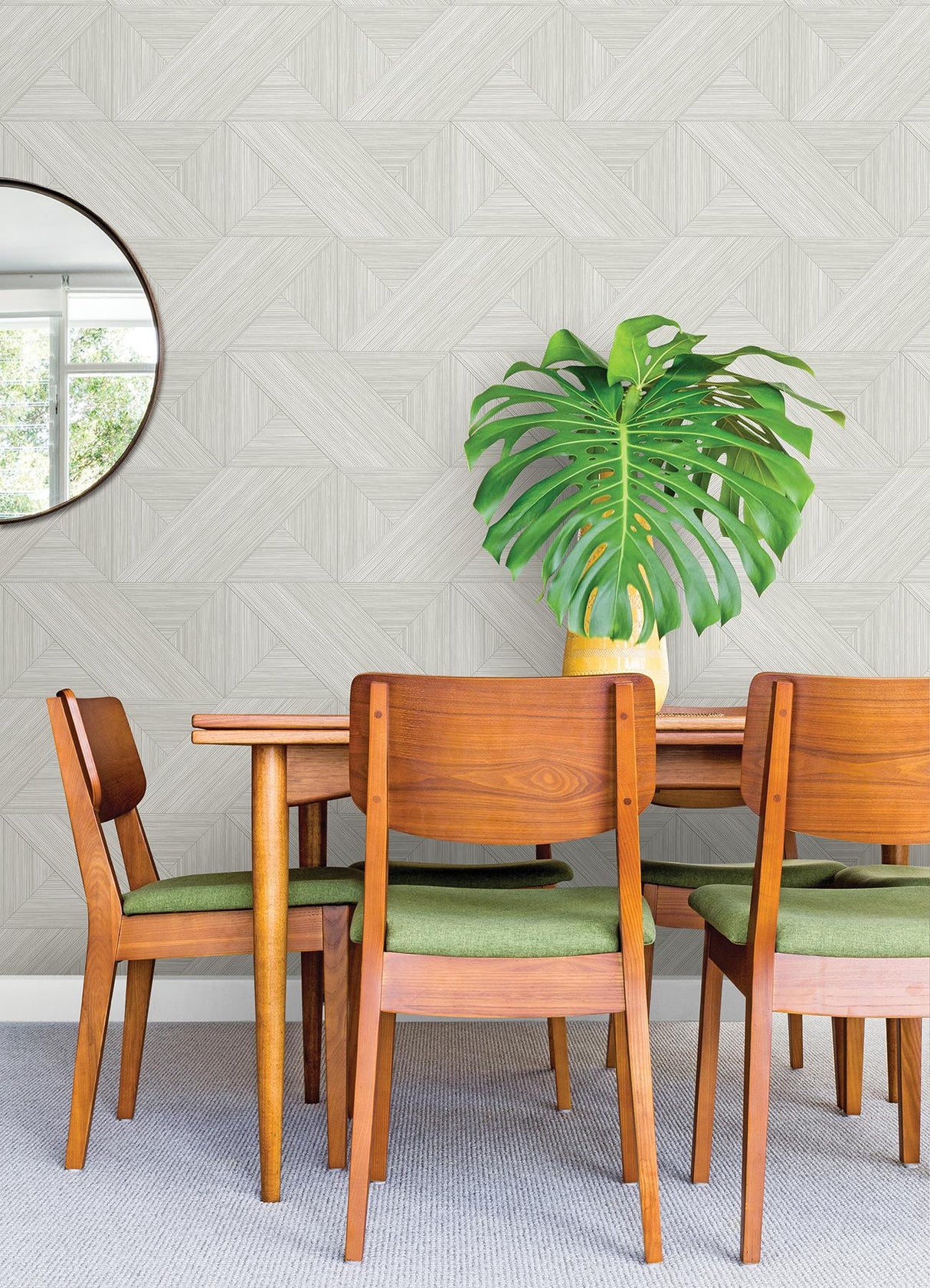 York Cream Weser Peel & Stick Wallpaper