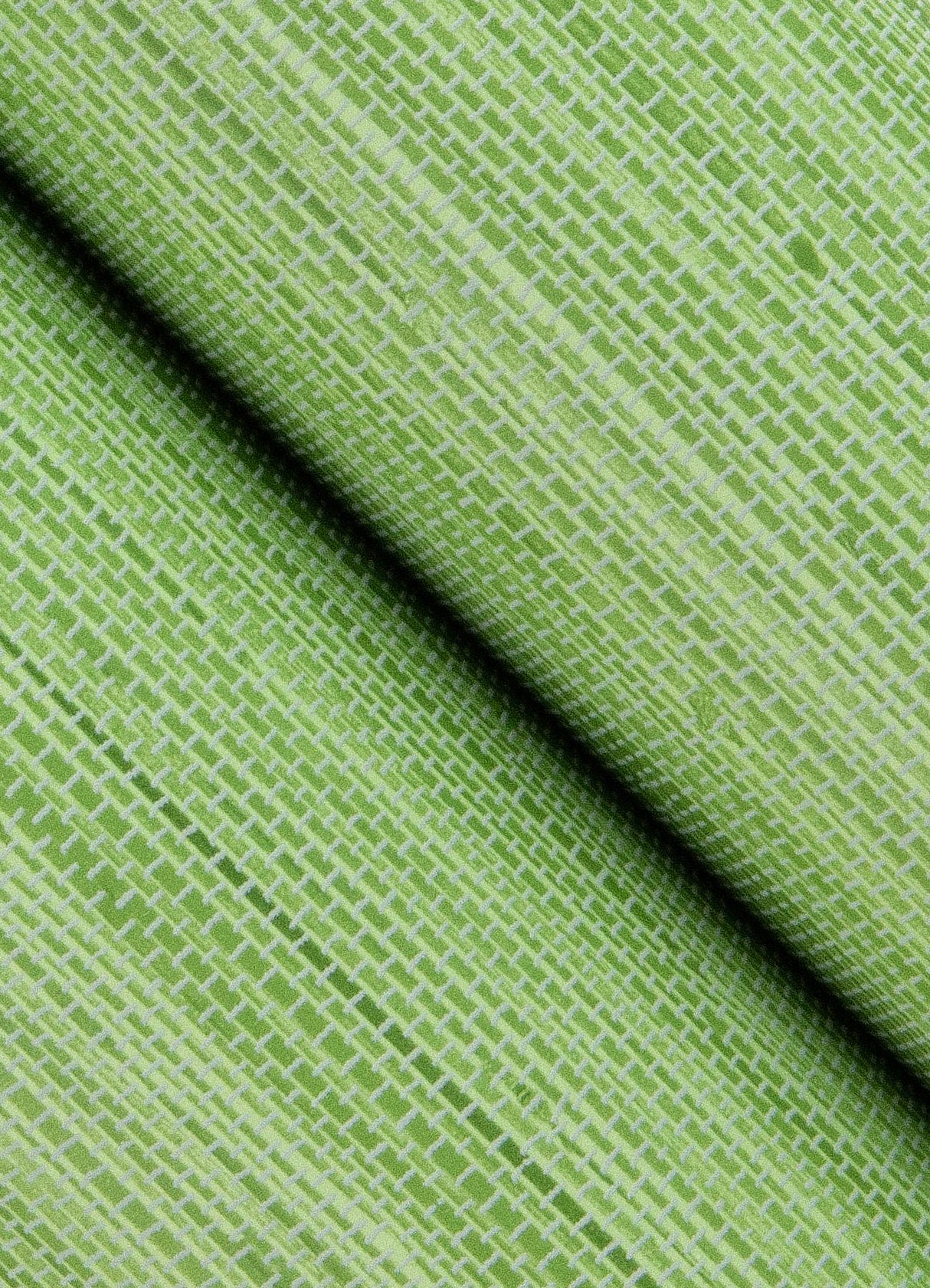 York Citrus Green Classic Faux Grasscloth Peel & Stick Wallpaper