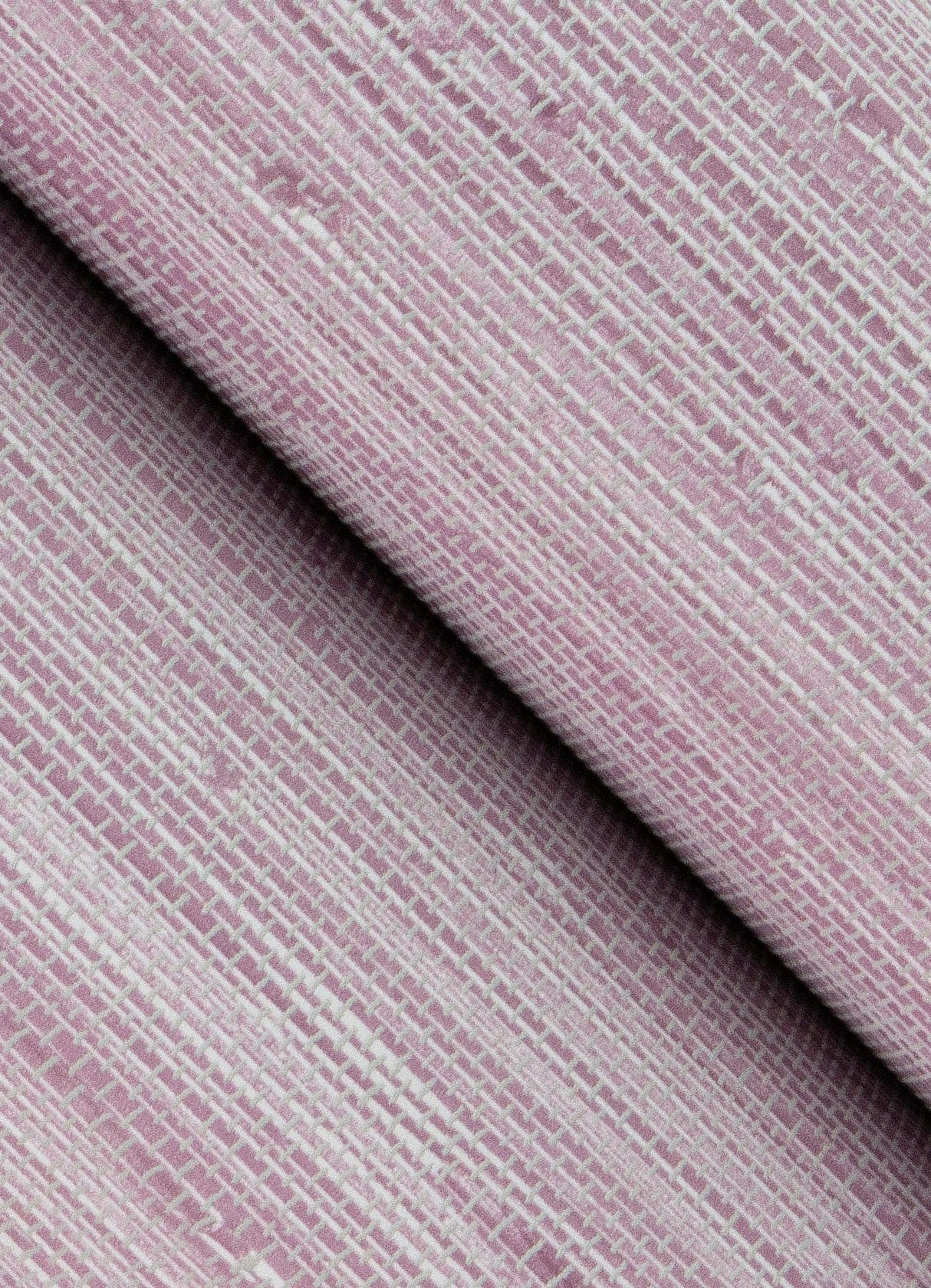 York Lilac Classic Faux Grasscloth Peel & Stick Wallpaper