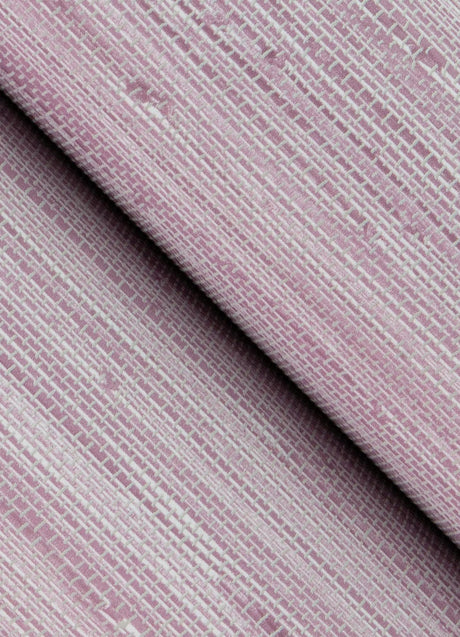 York Lilac Classic Faux Grasscloth Peel & Stick Wallpaper