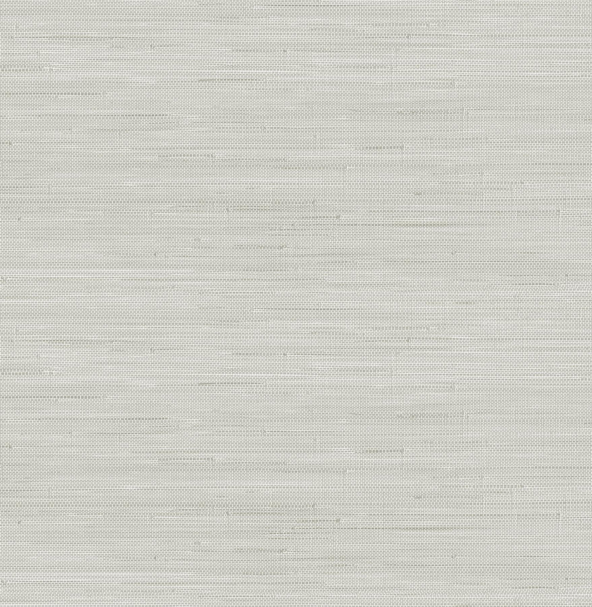 York Grey Classic Faux Grasscloth Peel & Stick Wallpaper