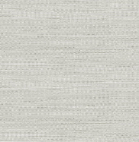 York Grey Classic Faux Grasscloth Peel & Stick Wallpaper