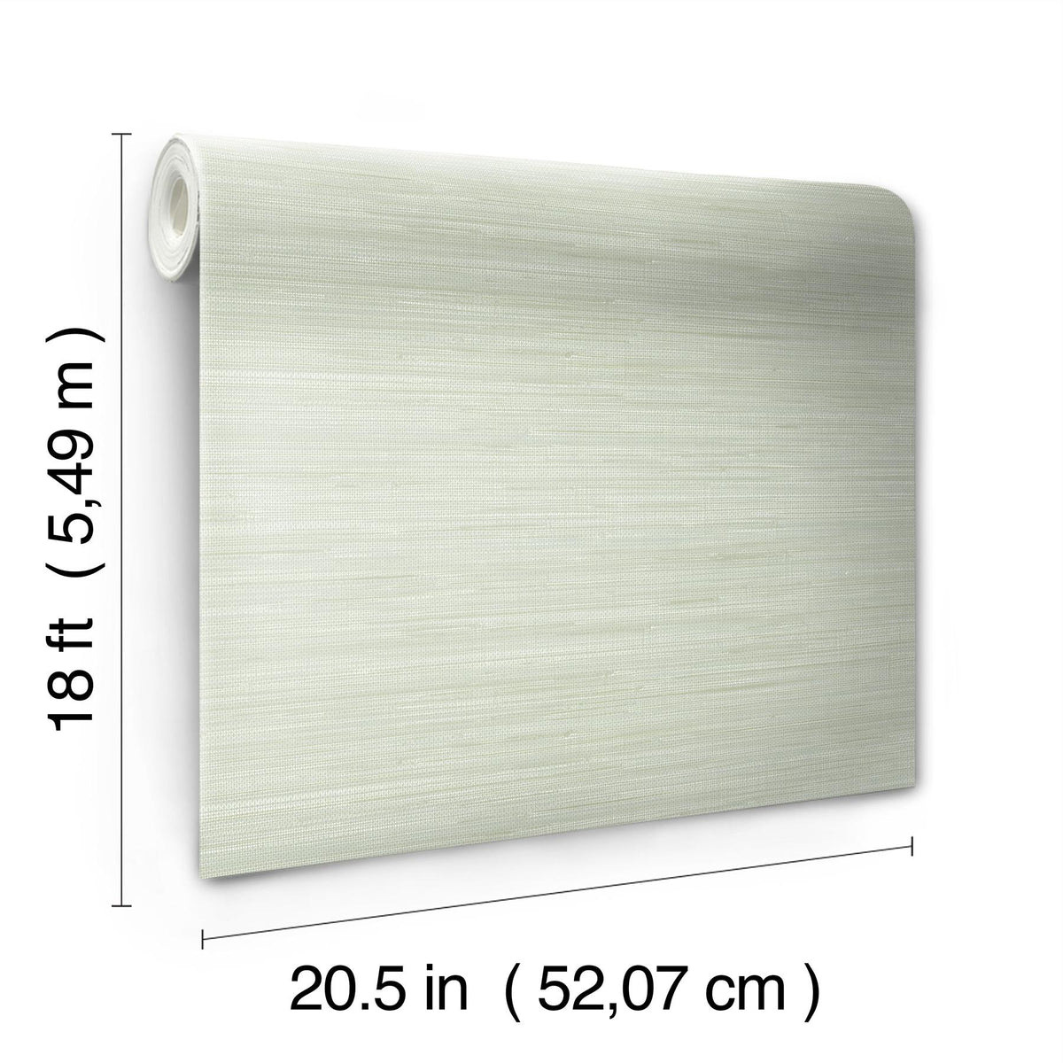 York Cucumber Classic Faux Grasscloth Peel & Stick Wallpaper