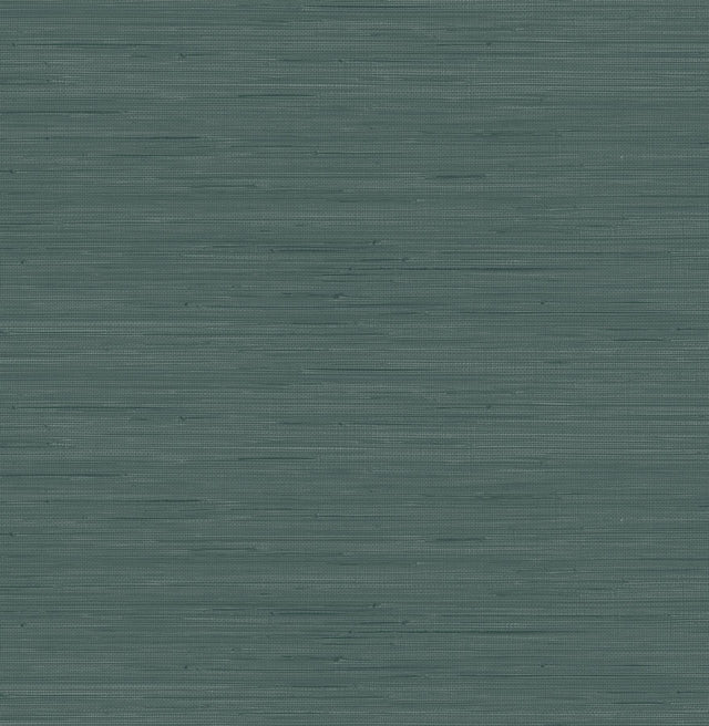 York Peacock Classic Faux Grasscloth Peel & Stick Wallpaper