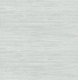 York Whisper Blue Classic Faux Grasscloth Peel & Stick Wallpaper